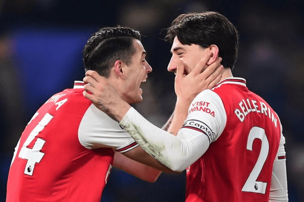 bellerin and xhaka
